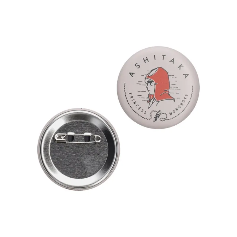 Badges*Maison Ghibli Vintage Badge Collection 10 PCS - Princess Mononoke