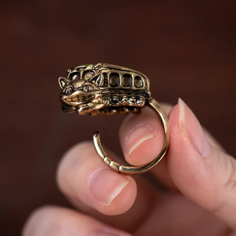 Jewellery*Maison Ghibli Vintage Ring Catbus - My Neighbor Totoro