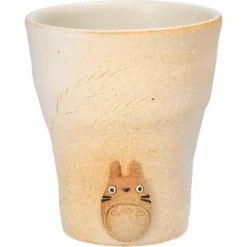 Kitchenware*Maison Ghibli White hand made Shigaraki ware Cup Totoro - My Neighbor Totoro
