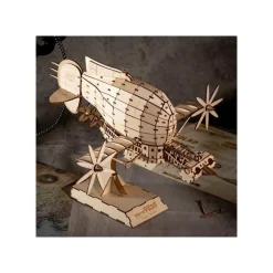 Arts And Crafts*Maison Ghibli Wood Model Kigumi Tiger Moth - Castle in the Sky
