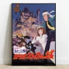 Wall Decoration*Maison Ghibli Wood Panel 02 - Lupin Classic Poster - Castle of Cagliostro