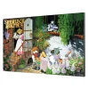 Wall Decoration*Maison Ghibli Wood Panel 03 - Tea time - Sherlock Holmes