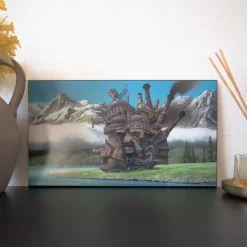 Wall Decoration*Maison Ghibli WOOD PANEL GHIBLI 05 - HOWL'S MOVING CASTLE