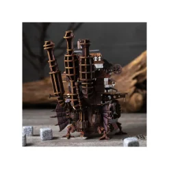 Arts And Crafts*Maison Ghibli Wooden model Kigumi Hauru’s castle - Howl’s Moving Castle